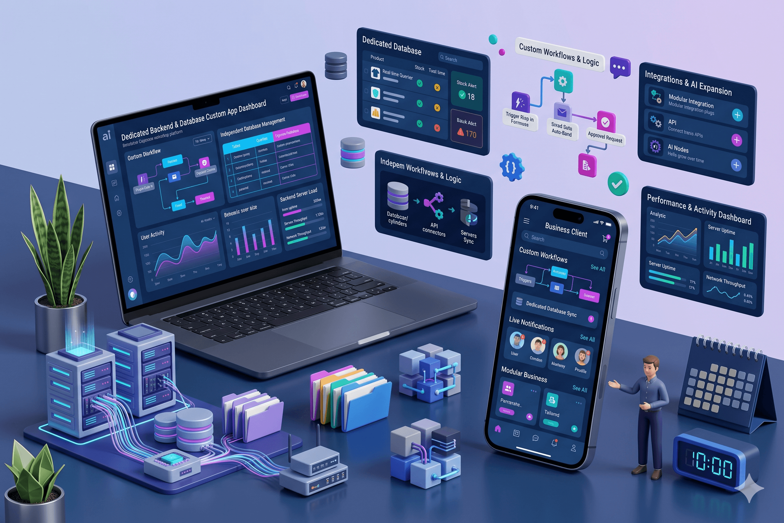 Dedicated Custom Mobile App